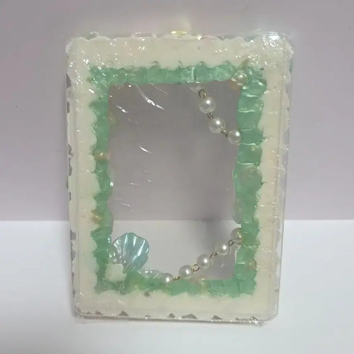 [BUNJANG] Green Coral Rose Decorated Pop Loader / 그린 코랄 장미꽃 데코 포카 팝로더