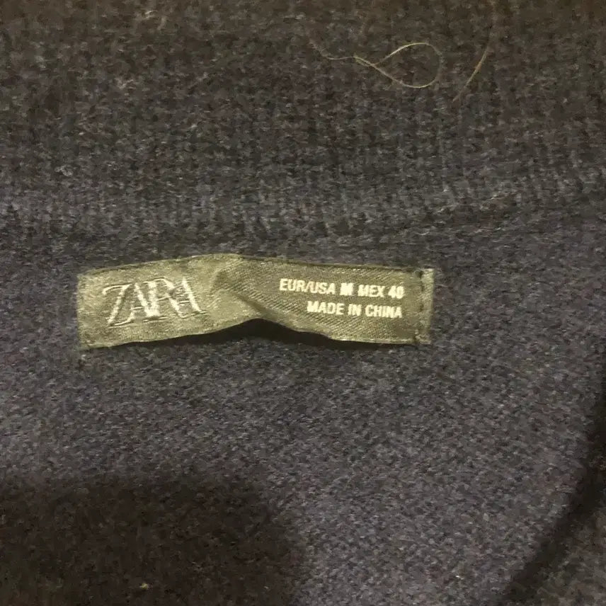 [BUNJANG] ZARA Navy Cardigan / 자라 네이비 가디건