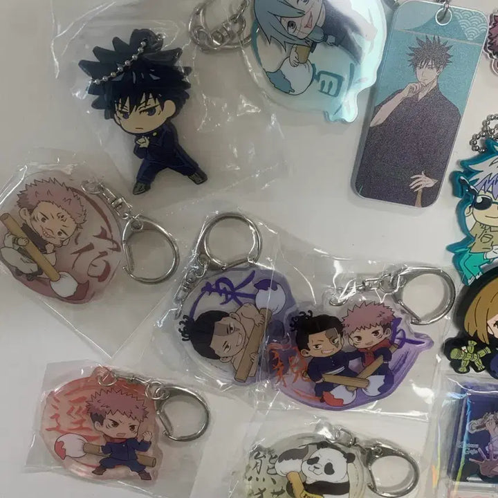 [BUNJANG] Jujutsu Kaisen Acrylic Keyring Bundle Set / 주술회전 키링 15개 일괄