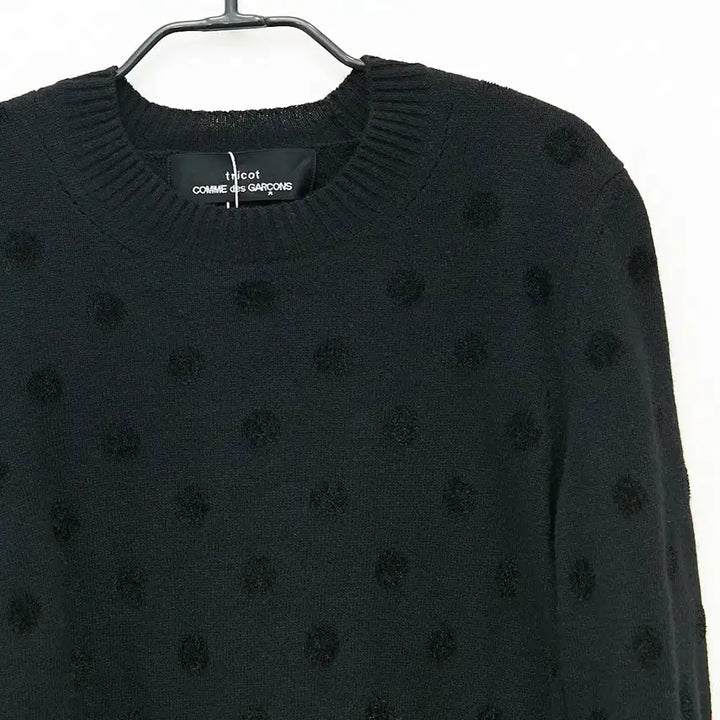 [BUNJANG] Comme des Garcons Tricot Dot Pattern Sweater / 꼼데가르송 트리콧 도트패턴 스웨터