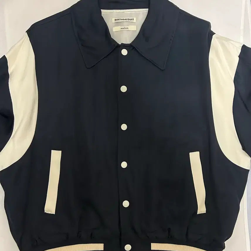 [BUNJANG] Birthday Suit Varsity Jacket / 벌스데이수트 바시티