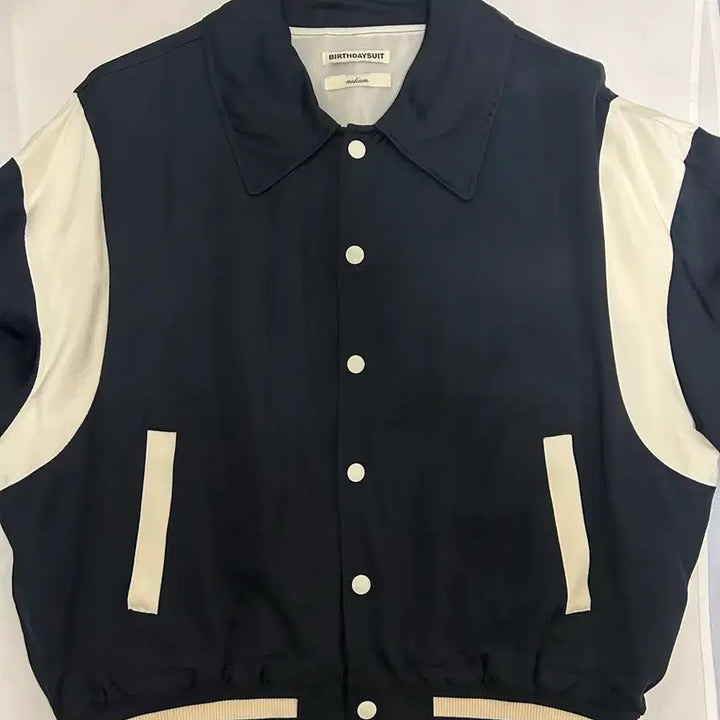 [BUNJANG] Birthday Suit Varsity Jacket / 벌스데이수트 바시티