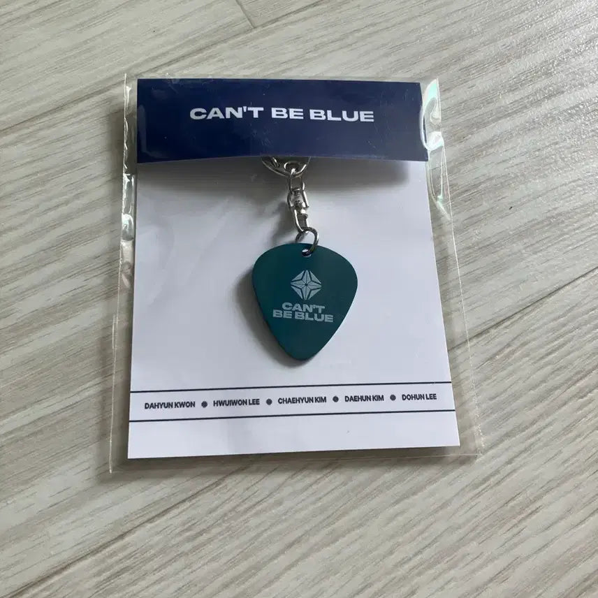 [BUNJANG] CantBeBlue Guitar Pick Keychain / 캔트비블루 기타 피크 키링