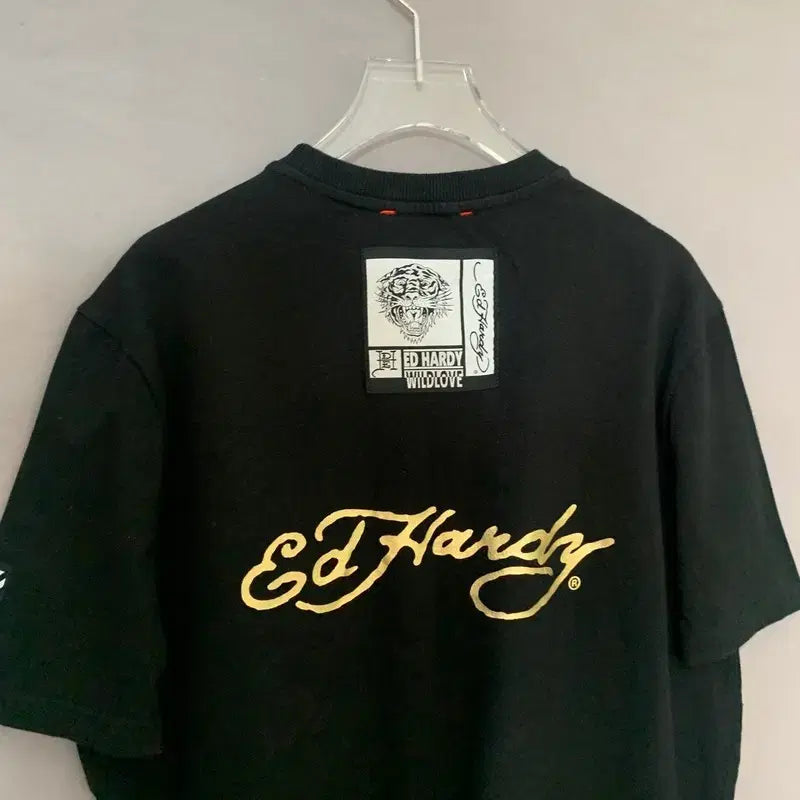 [BUNJANG] Ed Hardy Street Printed Oversized T-shirt / S ED HARDY 에드하디 스트릿 프린팅 오버핏 반팔티