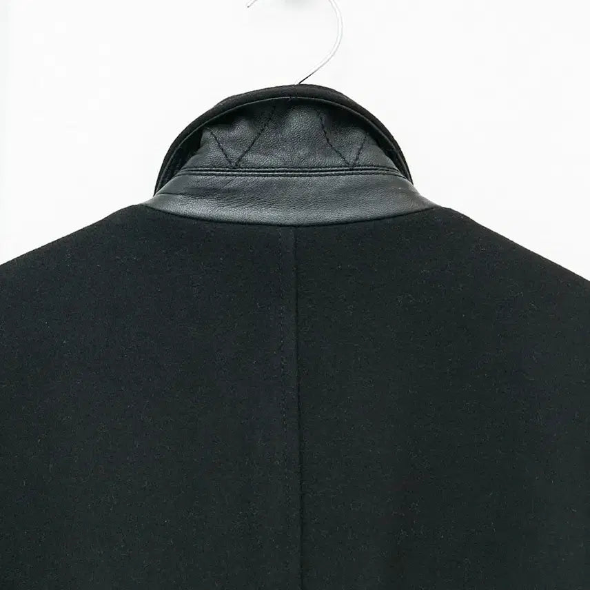 [BUNJANG] Armani Exchange Leather Collar Jacket / 아르마니 익스체인지 레더칼라 자켓