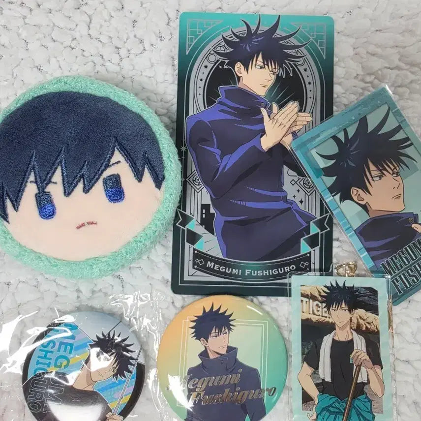 [BUNJANG] Jujutsu Kaisen Fushiguro Megumi Goods Bundle Set / 주술회전) 후시구로 메구미 굿즈 세트