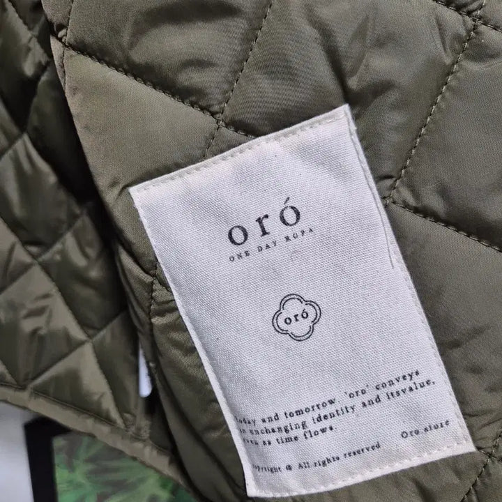 [BUNJANG] ORO Quilted Corduroy Jacket - Khaki / (타임세일)(새상품)ORO 오로 퀼팅 코듀로이 자켓 카키