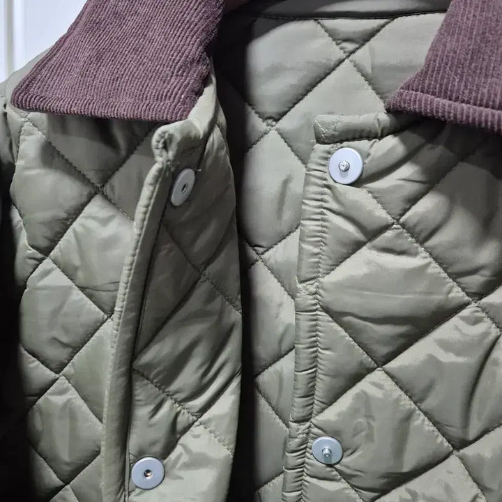 [BUNJANG] ORO Quilted Corduroy Jacket - Khaki / (타임세일)(새상품)ORO 오로 퀼팅 코듀로이 자켓 카키
