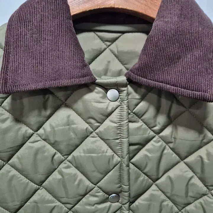 [BUNJANG] ORO Quilted Corduroy Jacket - Khaki / (타임세일)(새상품)ORO 오로 퀼팅 코듀로이 자켓 카키