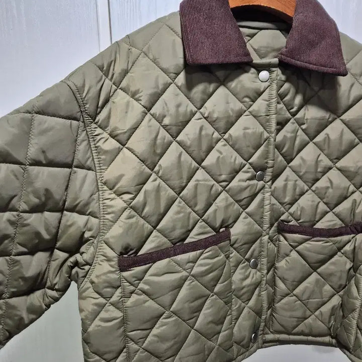 [BUNJANG] ORO Quilted Corduroy Jacket - Khaki / (타임세일)(새상품)ORO 오로 퀼팅 코듀로이 자켓 카키