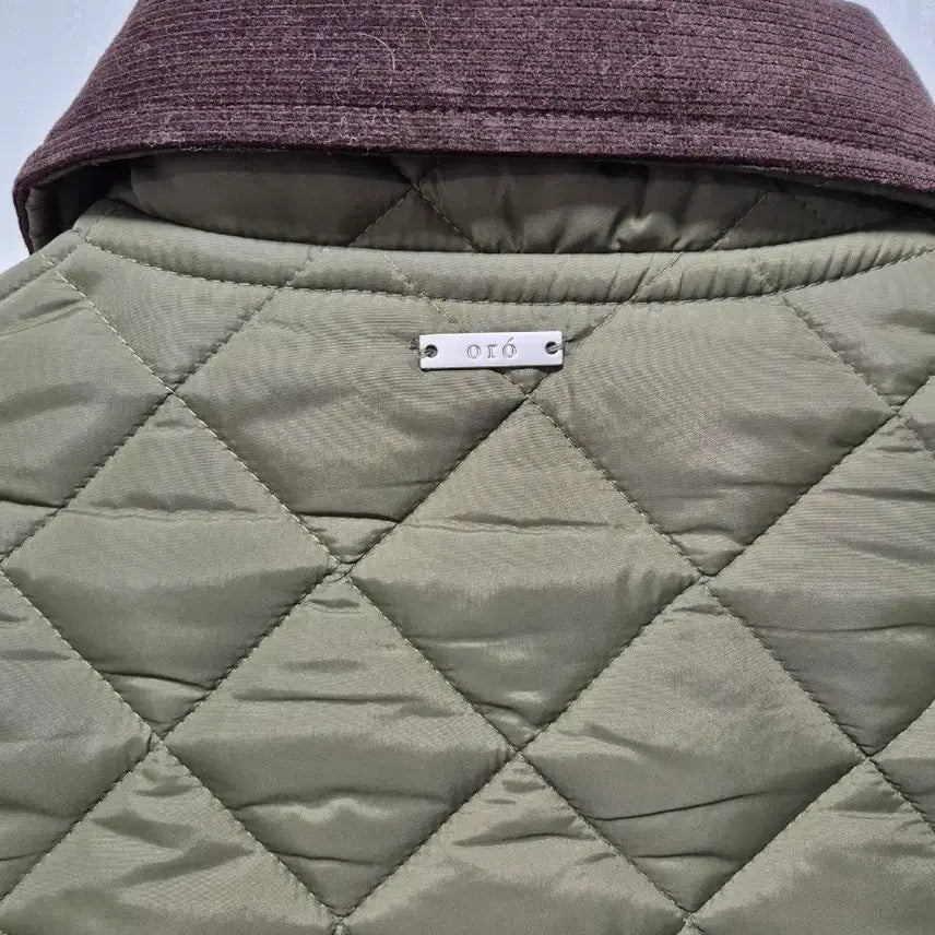 [BUNJANG] ORO Quilted Corduroy Jacket - Khaki / (타임세일)(새상품)ORO 오로 퀼팅 코듀로이 자켓 카키