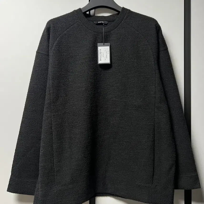[BUNJANG] System Homme Round Neck T-Shirt Black / 시스템옴므 라운드 티셔츠