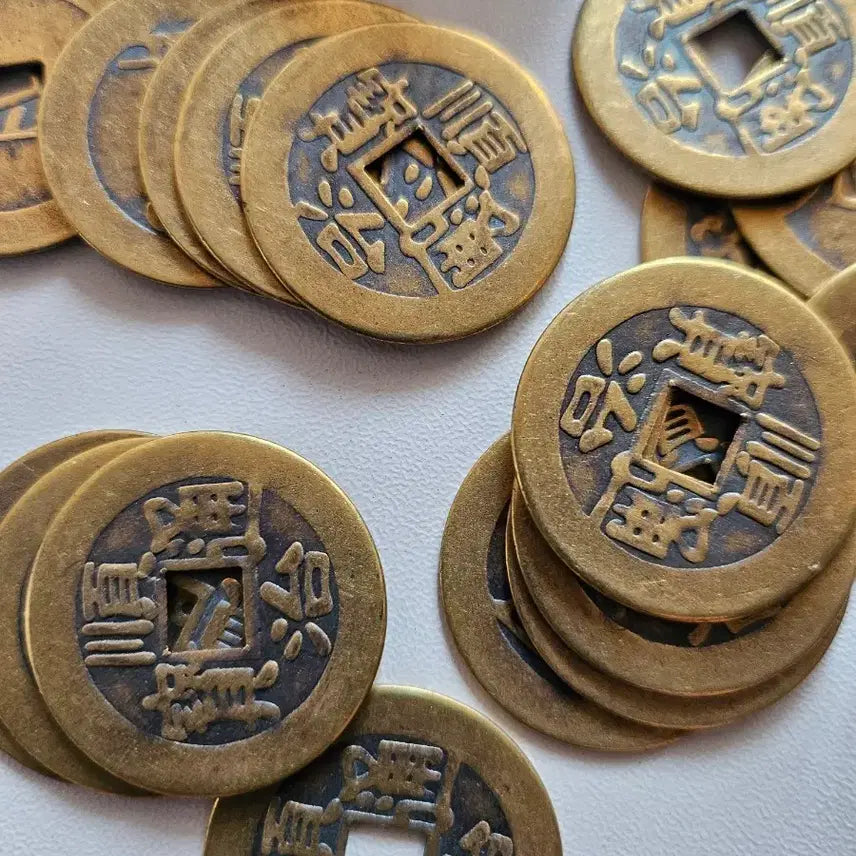 [BUNJANG] Chinese Antique Coin Bundle Set / 고전풍 중국 동전 엽전 중짜200개