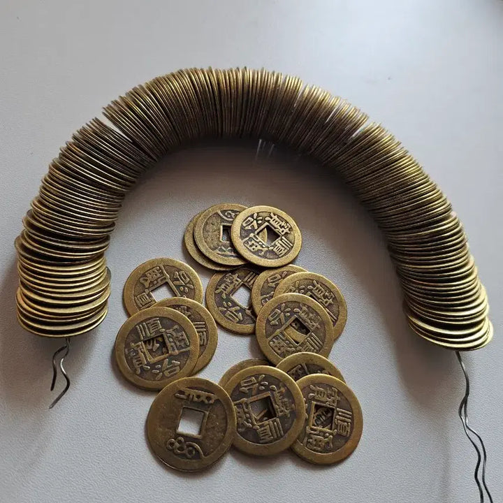 [BUNJANG] Chinese Antique Coin Bundle Set / 고전풍 중국 동전 엽전 중짜200개