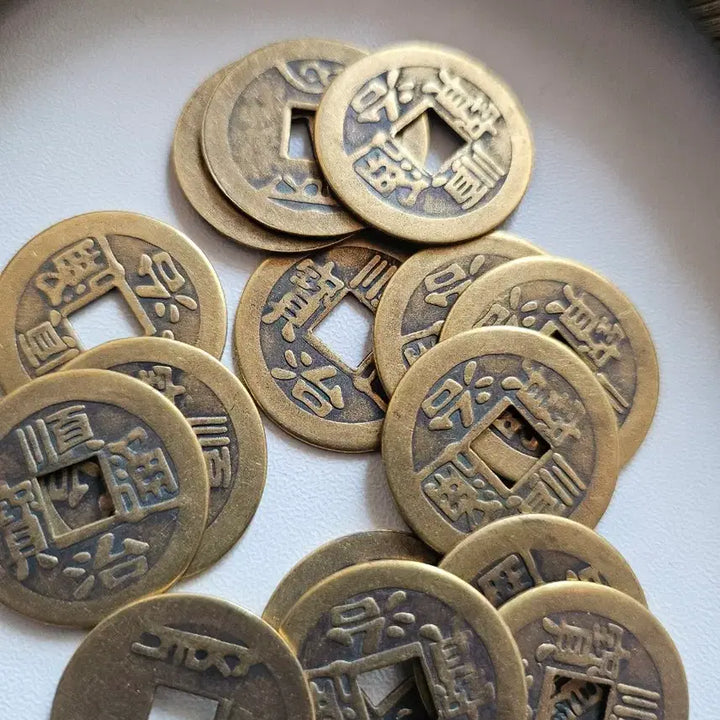 [BUNJANG] Chinese Antique Coin Bundle Set / 고전풍 중국 동전 엽전 중짜200개