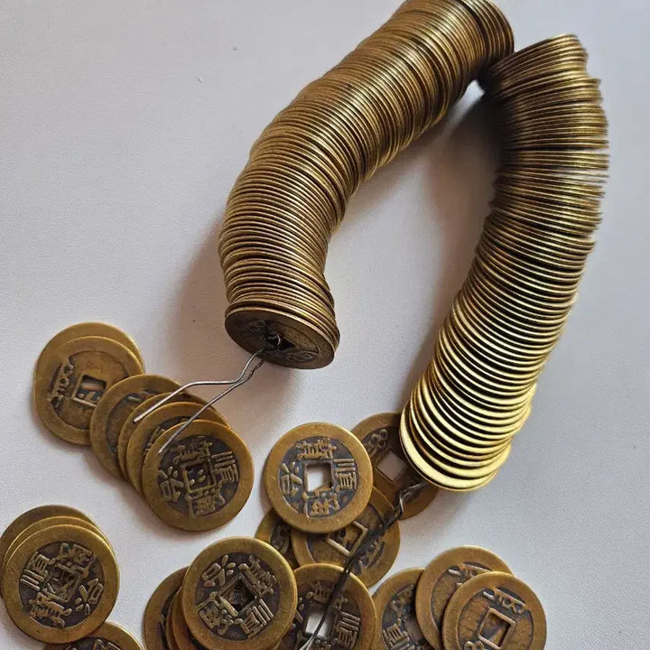[BUNJANG] Chinese Antique Coin Bundle Set / 고전풍 중국 동전 엽전 중짜200개