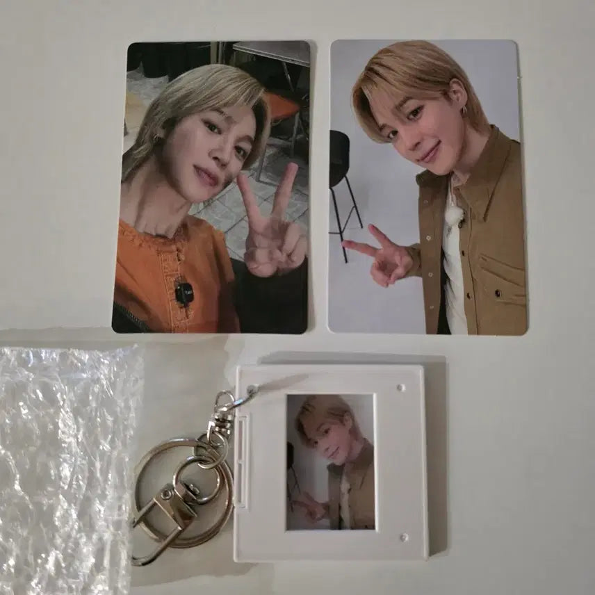 [BUNJANG] BTS Arirang Album POB Photocard &amp; Keyring Set / 방탄 아리랑 앨범 특전 위버스 포카 키링 남준 태형 지민 슈가 정국 호석