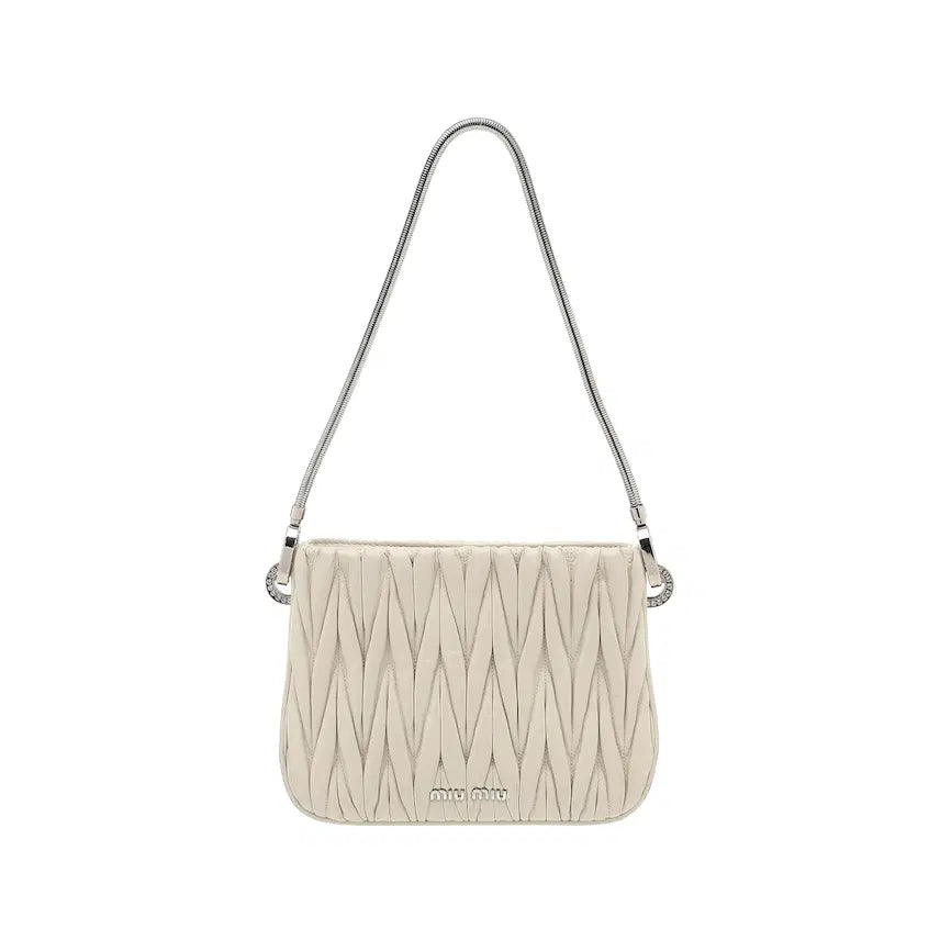 [BUNJANG] Miu Miu Matelassé Nappa Leather Shoulder Bag / 미우미우 쌔씨 마테라세 나파 숄더백