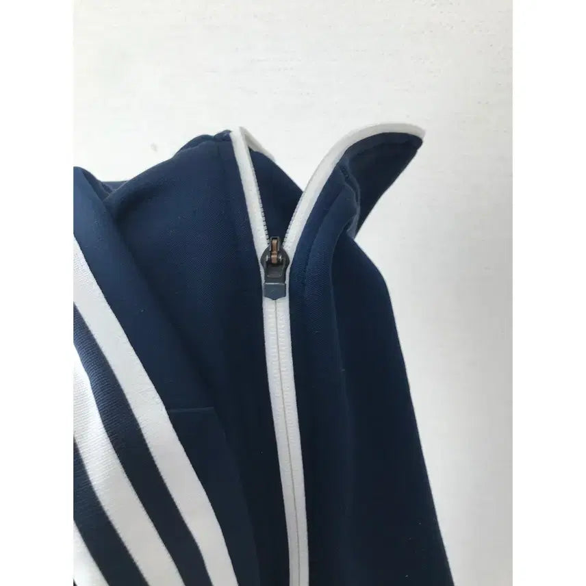 [BUNJANG] Adidas Navy Training Zip-up Jersey (Size 105) / 아디다스 네이비 트레이닝 집업 져지 105