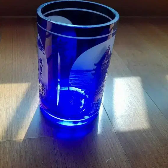 [BUNJANG] Cobalt Blue Glassware / 항저우 코발트 블루 유리공예품(미사용)
