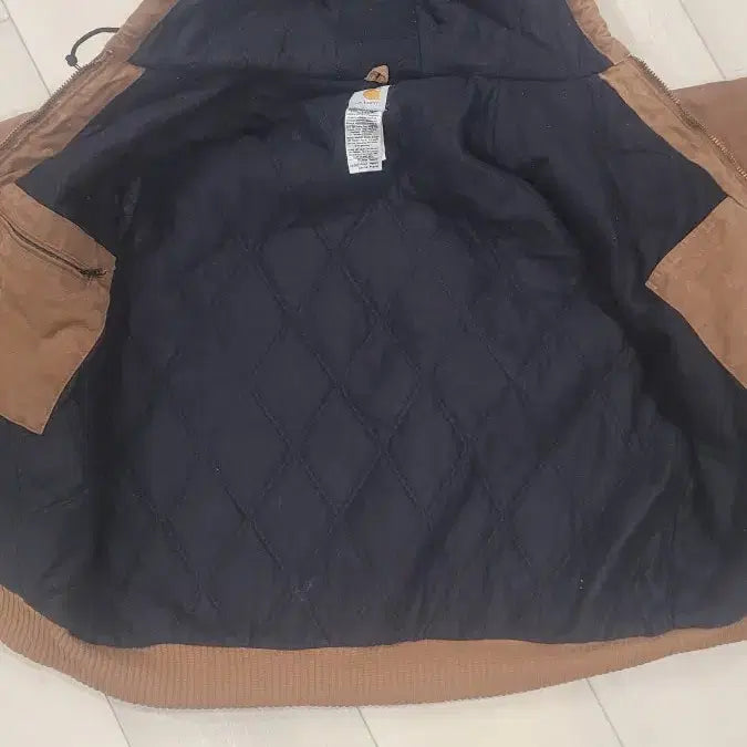 [BUNJANG] Carhartt J130 Brown Active Hooded Jacket / 칼하트 액티브 후드집업J130 Brown Carhartt Active