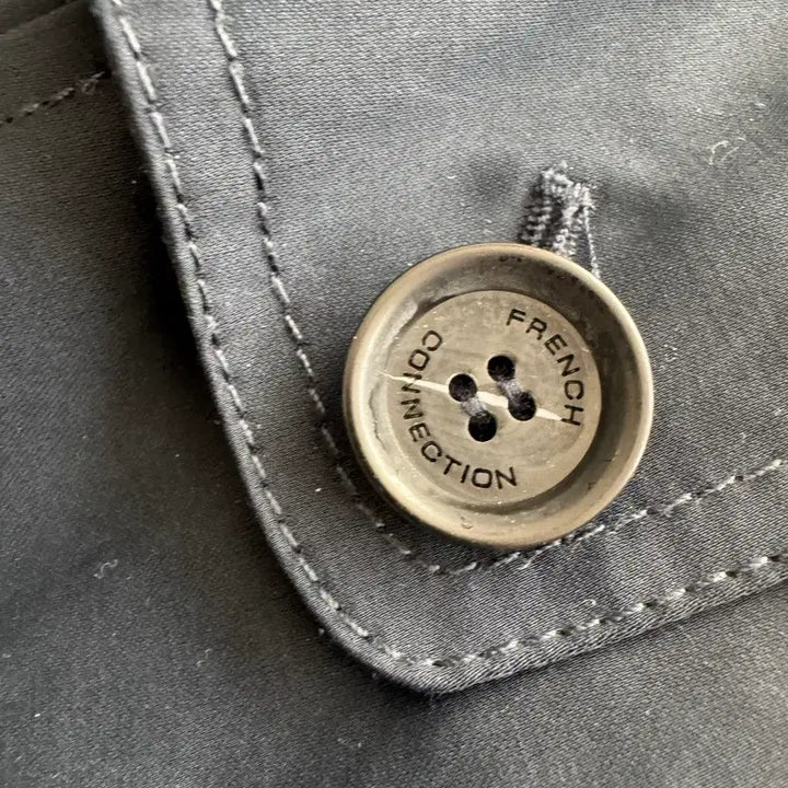 [BUNJANG] French Connection Hooded Water-Repellent Trench Coat / [FRENCH CONNECTION] 프렌치커넥션 후드 발수 트렌치 코트