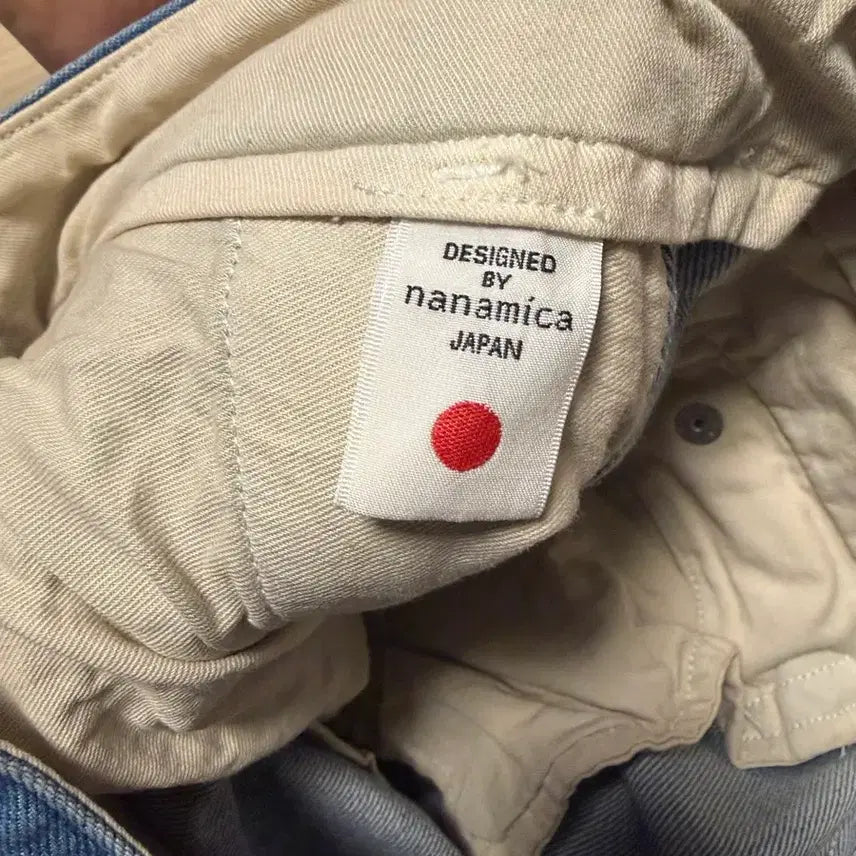 [BUNJANG] Nanamica Wide Denim Pants Bleach / [32] 나나미카 와이드 데님 팬츠 블리치