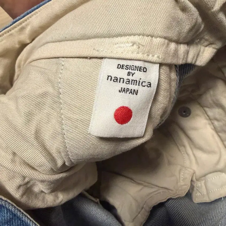 [BUNJANG] Nanamica Wide Denim Pants Bleach / [32] 나나미카 와이드 데님 팬츠 블리치
