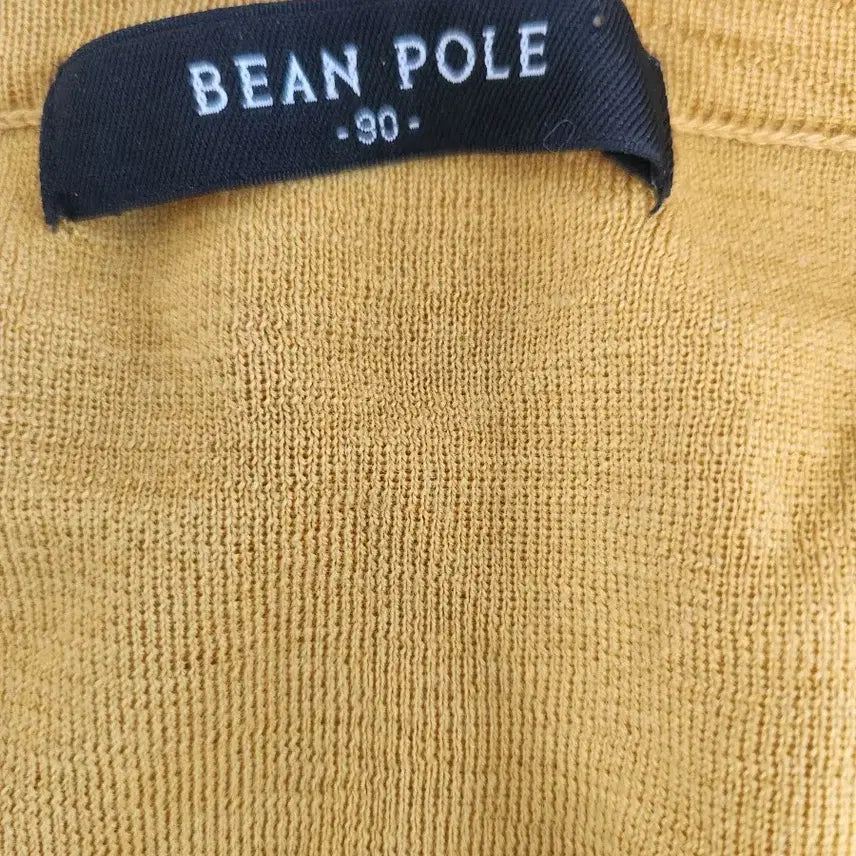 [BUNJANG] Beanpole Wool Cardigan (Size 90) - Mustard / 빈폴 모 가디건 사이즈 90  겨자색 상태좋아요