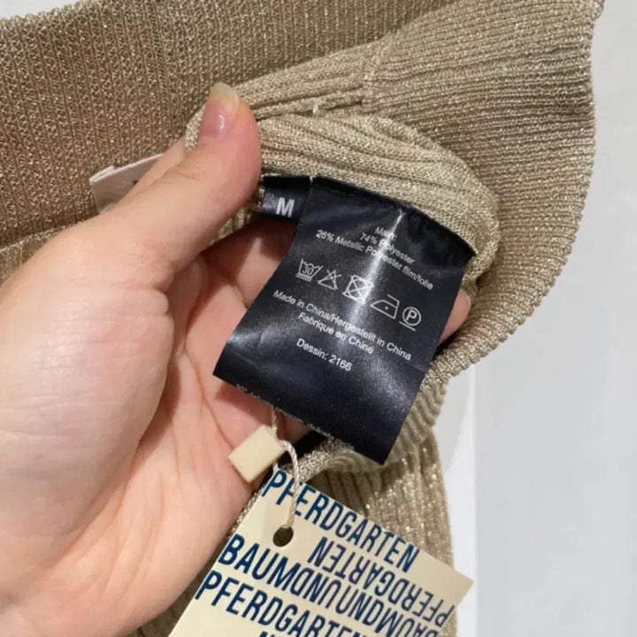 [BUNJANG] Baum Und Pferdgarten Bronze Glow Knit Pants / 바움 운트 페르트가르텐 브론즈 글로우 니트 팬츠