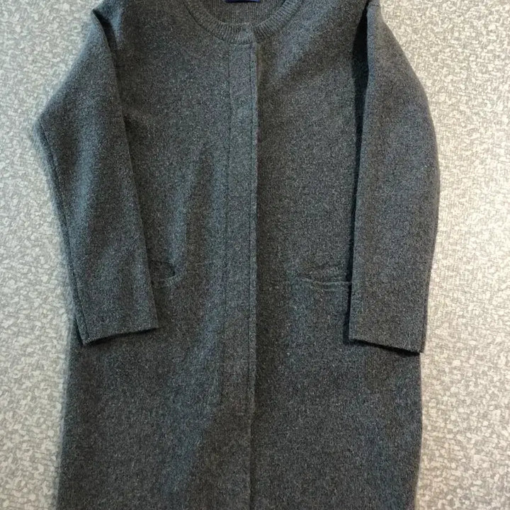 [BUNJANG] KEITH Gray Half Cardigan / KEITH 키이스 하프 가디건 그레이 회색 올드머니룩 출근룩 코트 간절기