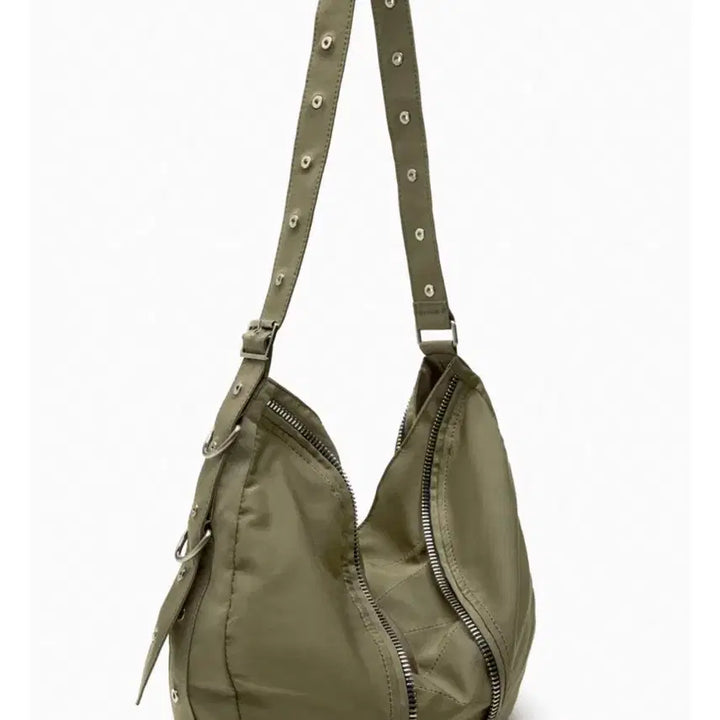 [BUNJANG] ZARA Buckle Hobo Bag Crossbody / 자라 버클 호보백 크로스백