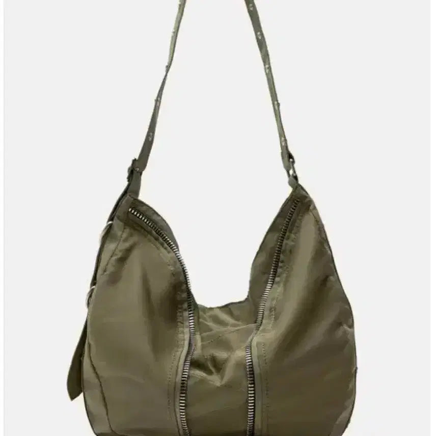 [BUNJANG] ZARA Buckle Hobo Bag Crossbody / 자라 버클 호보백 크로스백