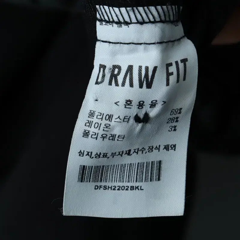 [BUNJANG] Drawfit Black Boxy Short Sleeve Polo Shirt / (L-2XL) 드로우핏 반팔 카라 티셔츠 블랙 박시 아메카지-17B89