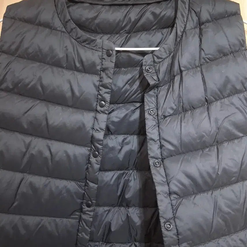[BUNJANG] Perry Ellis Lightweight Black Padded Vest (Size 55) / 블랙 경량 패딩 조끼(55)페리엘리스