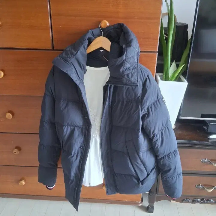 [BUNJANG] Tommy Hilfiger Navy Padded Jumper (L) / 타미힐피거 네이비 패딩 점퍼  L