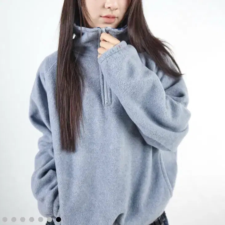 [BUNJANG] Muwm Double Fleece Anorak / Muwm 무음 도블 패브릭 아노락 Double Fleece Anorak