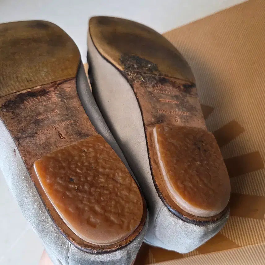 [BUNJANG] Armani Collezioni Suede Punching Loafer / 아르마니 꼴레지오니 스웨이드 펀칭 로퍼