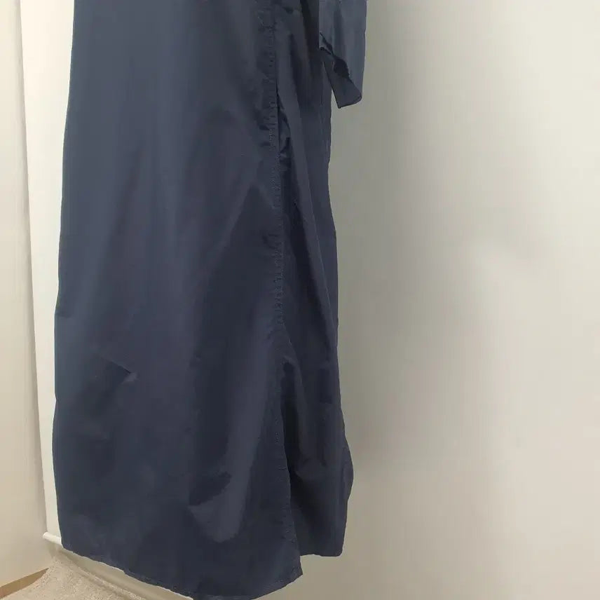[BUNJANG] Valencia Navy 7-Sleeve Long Dress / 1788.발렌시아 네이비 롱 원피스 7부 소매