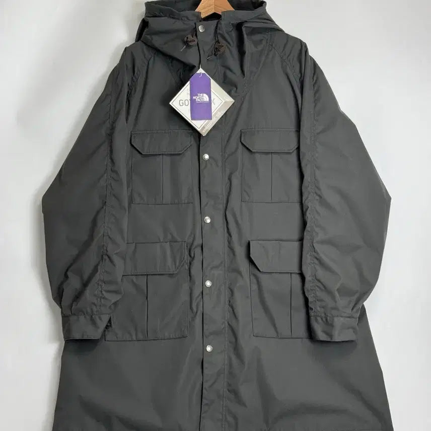 [SOLD OUT] 노스페이스 퍼플라벨 65/35 고어텍스 마운틴 코트 챠콜 L