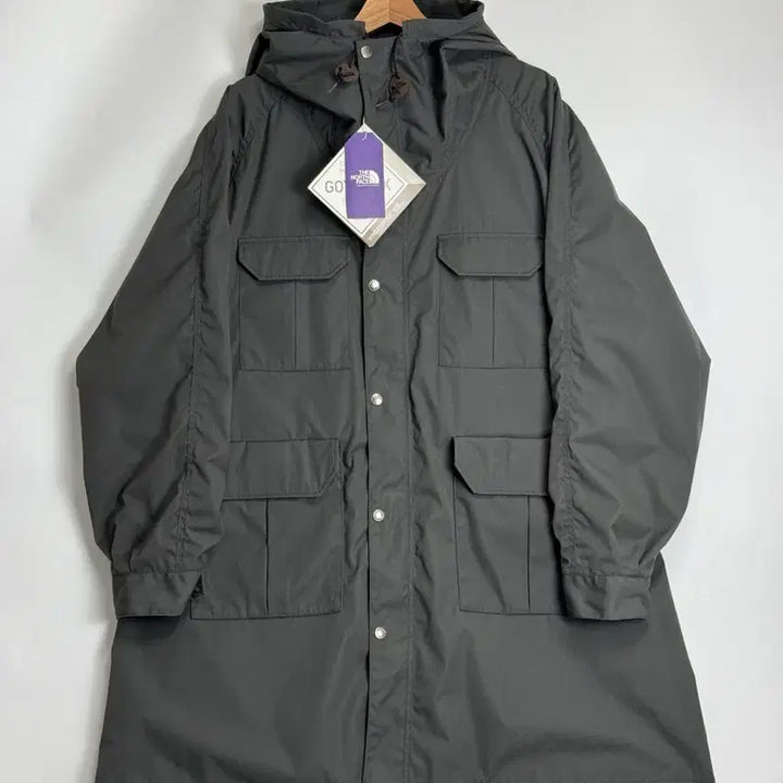[SOLD OUT] 노스페이스 퍼플라벨 65/35 고어텍스 마운틴 코트 챠콜 L