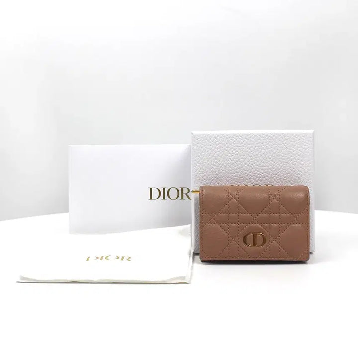 [BUNJANG] Dior Caro Glycine Card Wallet Rose des Vents / [중고명품다올] 디올 카로 글리신 카드지갑 로즈 드 방