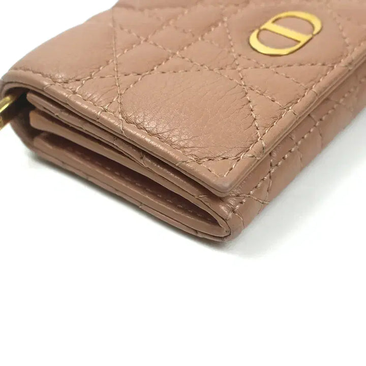 [BUNJANG] Dior Caro Glycine Card Wallet Rose des Vents / [중고명품다올] 디올 카로 글리신 카드지갑 로즈 드 방