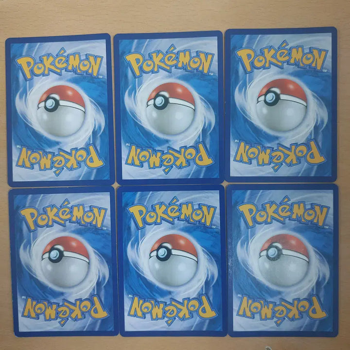 [BUNJANG] Pokemon Shiny Star V Set of 6 Cards / 포켓몬카드 샤이니스타 이로치카드 6장 세트 1번