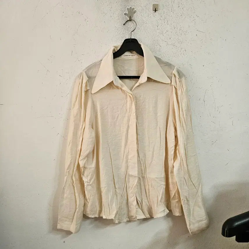 [SOLD OUT] 런던레이스 아이보리 셔츠 블라우스