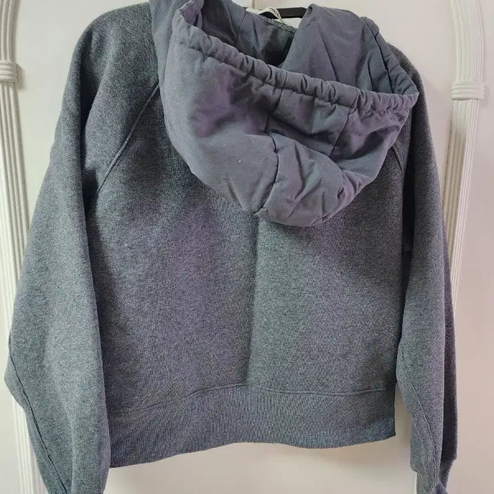 [BUNJANG] Gray Hoodie Zip-up Jumper and Pants Set / 기모 회색 후드집업 점퍼 바지 세트
