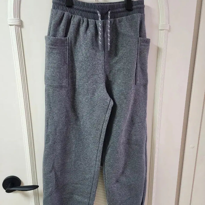 [BUNJANG] Gray Hoodie Zip-up Jumper and Pants Set / 기모 회색 후드집업 점퍼 바지 세트