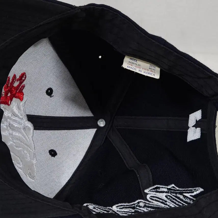 [BUNJANG] Vintage Baseball Cap Tiger Embroidered Wool Blend Cap / 빈티지 베이스볼 캡 타이거 자수 볼캡 울혼방 모자