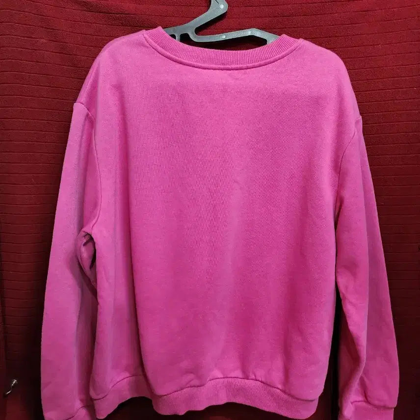 [BUNJANG] ZARA Brooklyn Pink Sweatshirt / 자라 핑크 브루클린 맨투맨 티셔츠