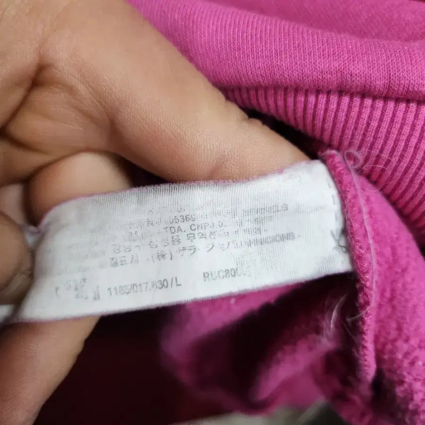 [BUNJANG] ZARA Brooklyn Pink Sweatshirt / 자라 핑크 브루클린 맨투맨 티셔츠